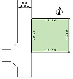 東村山市廻田町2丁目　土地