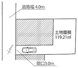 東大和市向原5丁目　土地