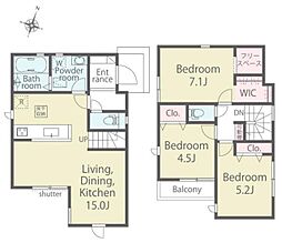 立川市栄町1丁目　新築戸建　1-3