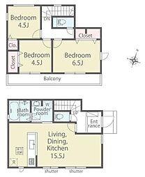 立川市栄町1丁目　新築戸建　1-4