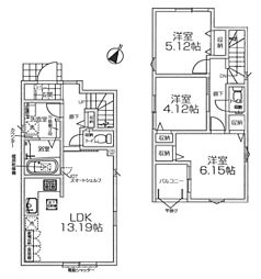 東大和市南街5丁目　新築戸建　1-1