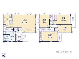 東村山市恩多町3丁目　戸建　2-2