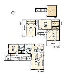 東大和市狭山4丁目　戸建　5-1