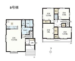 東久留米市中央町6丁目　戸建　B号棟