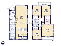 東大和市南街1丁目　戸建　2-1