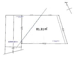 昭島市拝島町3丁目　土地