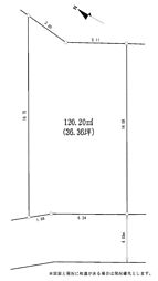 東大和市芋窪4丁目　土地