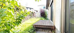 ウッドデッキとお庭と平屋の暮らし