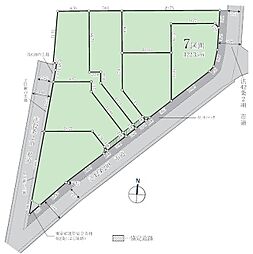 武蔵村山市神明4丁目　土地　7区画