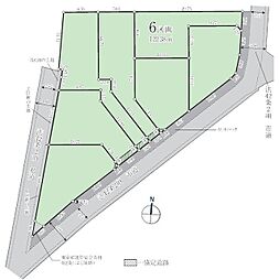 武蔵村山市神明4丁目　土地　6区画