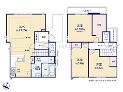 調布市東つつじヶ丘2丁目　戸建　2-1