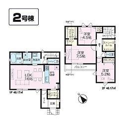 武蔵村山市神明2丁目　戸建　2号棟