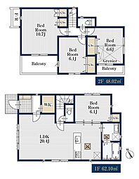 三鷹市中原4丁目　新築戸建　416-1