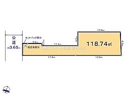 東大和市南街5丁目　土地　16-3