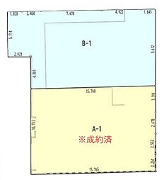 東村山市廻田町4丁目　土地　B-1