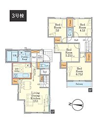 東久留米市浅間町2丁目　戸建　1-3