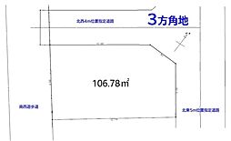 昭島市上川原町1丁目　土地