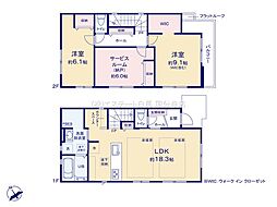 調布市西つつじヶ丘4丁目　戸建　2-1 1