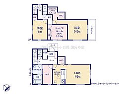 府中市四谷3丁目　戸建　1号棟