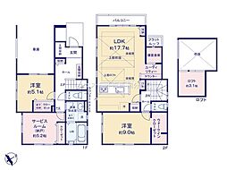 調布市調布ケ丘4丁目　戸建　2-4