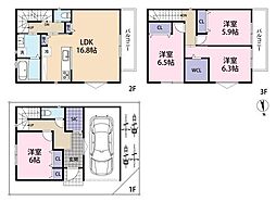 新北島3丁目 古家付売土地