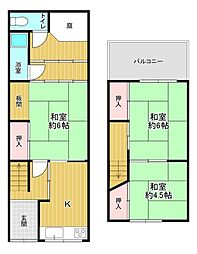 八尾市山城町3丁目 中古テラス
