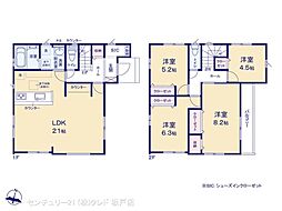 川越市南大塚4期　新築分譲住宅　全3棟　3号棟