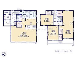 川越市今成3丁目　新築分譲住宅　全10棟　1号棟