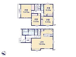 川越市南大塚4丁目　全18区画　新築分譲住宅　全9棟　6号棟