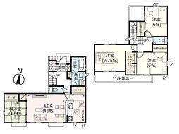 川島町吹塚2期　新築分譲住宅　全2棟　1号棟