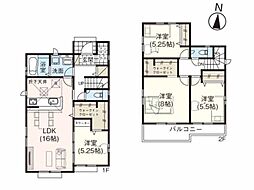 川島町吹塚2期　新築分譲住宅　全2棟　2号棟