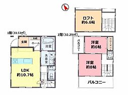 川越市神明町　中古一戸建て