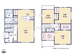 川越市並木4期　新築分譲住宅　全3棟　1号棟