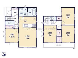 川越市南大塚　新築分譲住宅　全7棟　F号棟