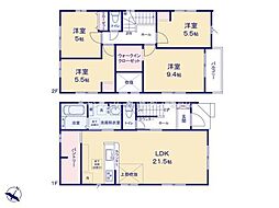 川越市南大塚8期　新築一戸建て