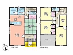 鴻巣市松原第10　新築分譲住宅　全3棟　1号棟