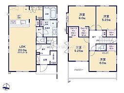 川越市鯨井　新築分譲住宅　全2棟　1号棟