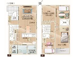 川越市旭町　新築分譲住宅　全2棟　1号棟