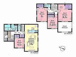 鴻巣市堤町第2　新築一戸建て