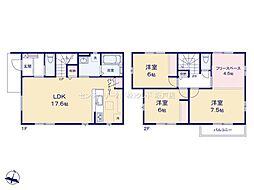 川越市むさし野1期 新築一戸建て