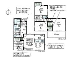 川島町上伊草　新築分譲住宅　全3棟　2号棟