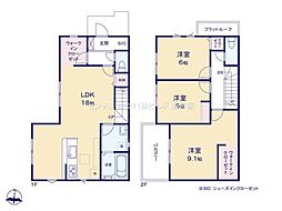 川越市むさし野2期　新築分譲住宅　全2棟　1号棟