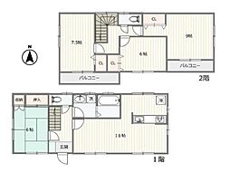 滑川町月の輪1丁目　中古一戸建て