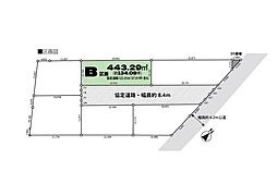 坂戸市森戸　売地　全6区画　B区画