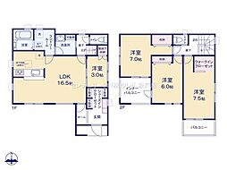 川越市的場第10　新築分譲住宅　全2棟　1号棟
