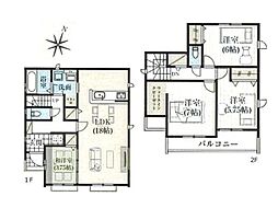 川島町伊草2期　新築分譲住宅　全8棟　3号棟