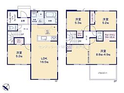 比企郡嵐山町15期　新築分譲住宅　全2棟　2号棟