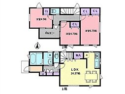川越市的場　中古一戸建て