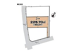 坂戸市大字浅羽　売地　2区画