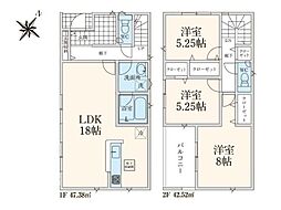 鶴ヶ島市中新田第5　新築一戸建て